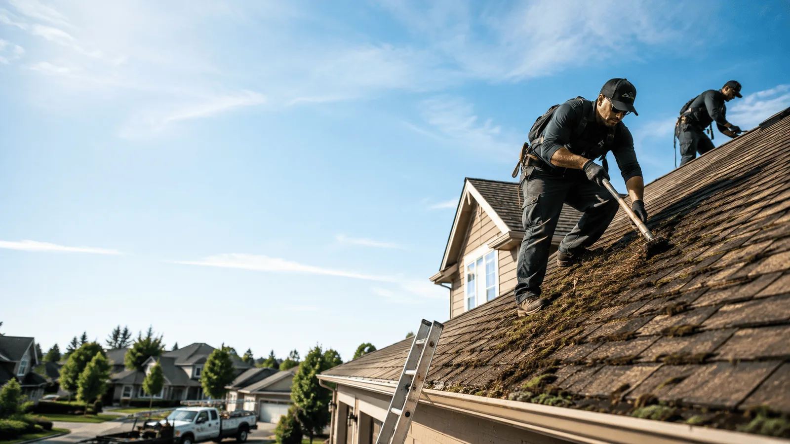 Roof Moss Removal in Vandalia, MI near me